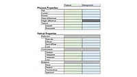 Scene Analysis Form
