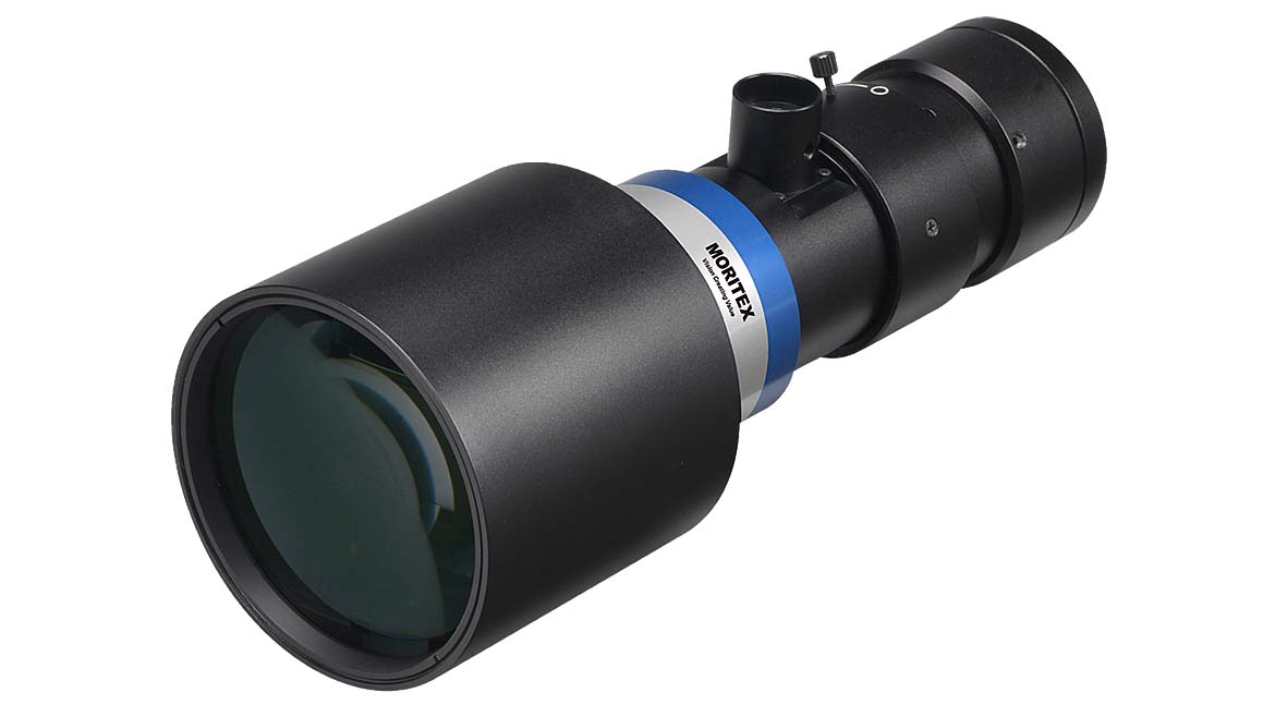 This is a Moritex MTL series bi-telecentric lens, used in industrial machine vision applications
