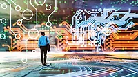 This image represents a concept related to modern data architecture and artificial intelligence, highlighting the need for scalable, secure, and integrated data solutions. 