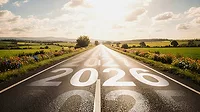 This image depicts a conceptual representation of the road leading into the year 2026, often symbolizing a hopeful future and new beginnings. This image depicts a conceptual representation of the road leading into the year 2026, often symbolizing a hopeful future and new beginnings.