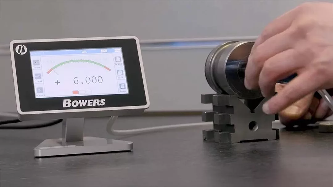 The image displays a Bowers Air Gauging System
