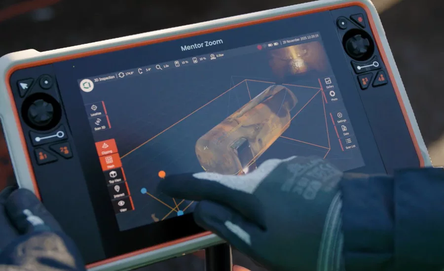 The item shown is the Waygate Technologies Mentor Zoom Inspection Camera