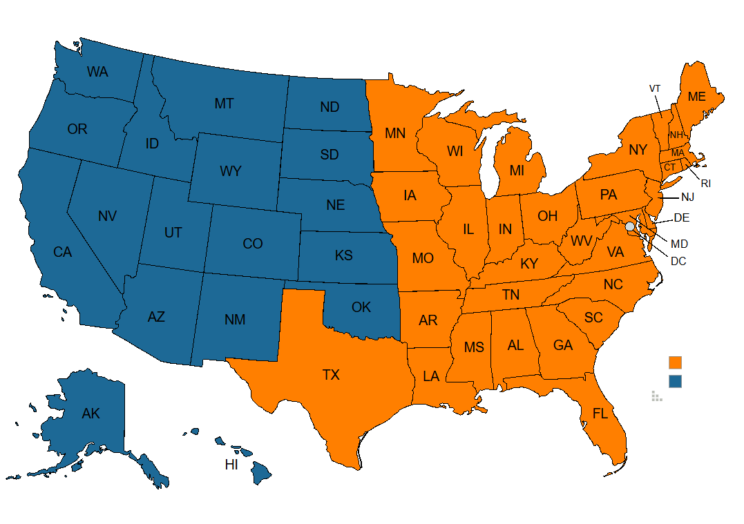 Sales Territory Map Quality 2025