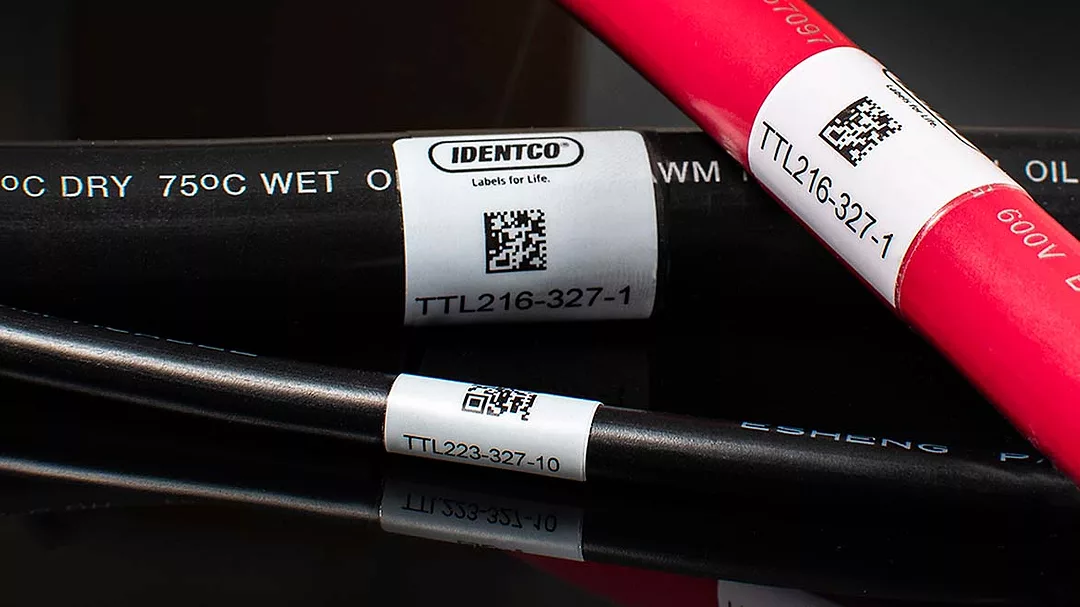 Identco DuraWrap (formerly TTL200 Series) self-laminating wire and cable markers