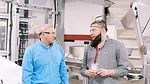 an inside view of the Hoffer Plastics Corporation custom injection molding manufacturing facility