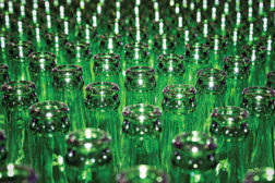 green bottles quality optical inspection