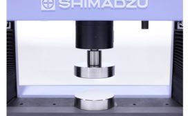 compressive testing with Shimadzu