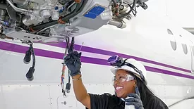 QM 1123 NDT Podcast article Toni Bailey Spectronics feature image