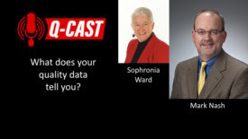 Mark Nash and Sophronia Ward Q-cast