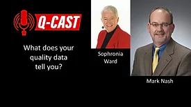 Mark Nash and Sophronia Ward Q-cast