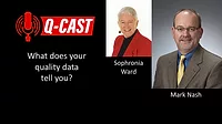 Mark Nash and Sophronia Ward Q-cast