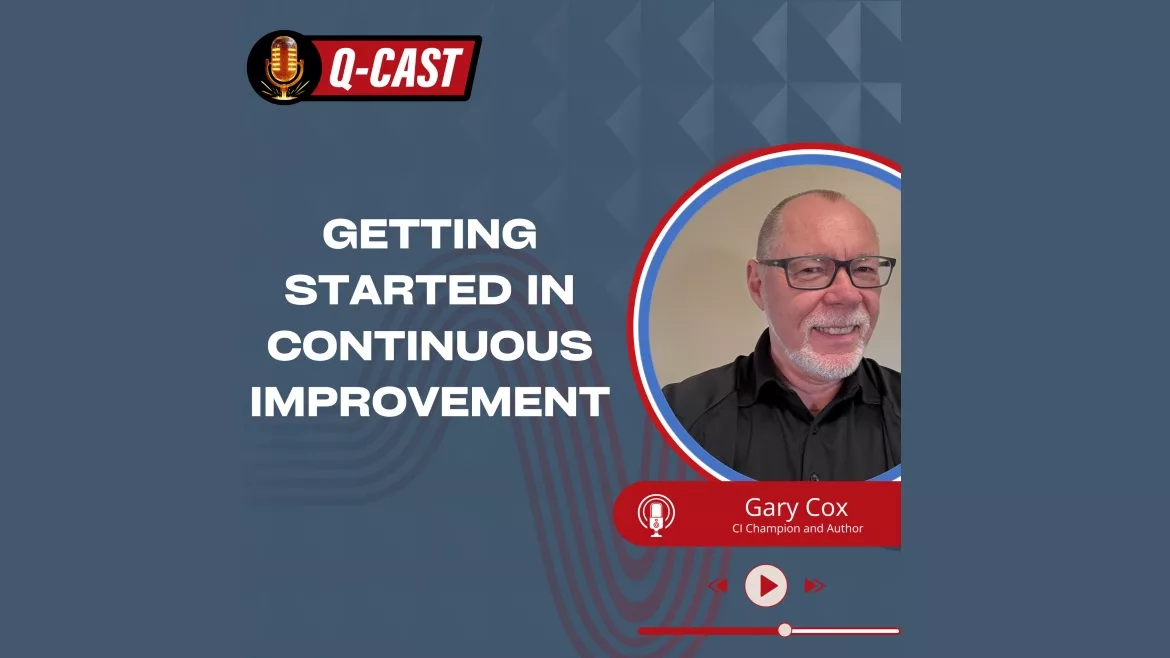 Feature image for Q-Cast podcast article with Gary Cox