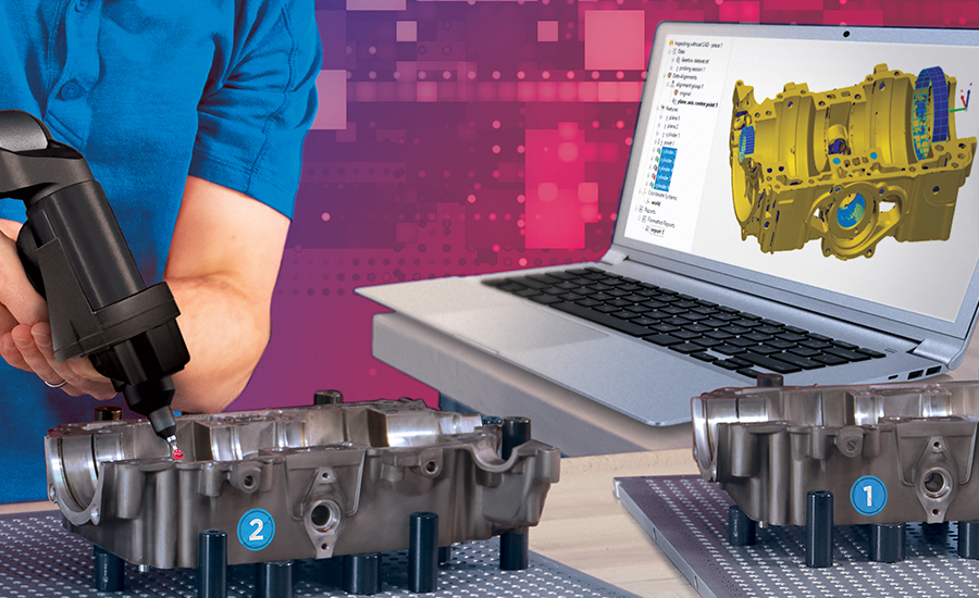 Inspect multiple pieces efficiently without CAD data