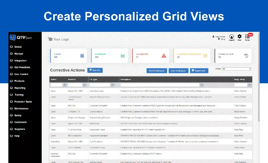 Personalize Your Views
