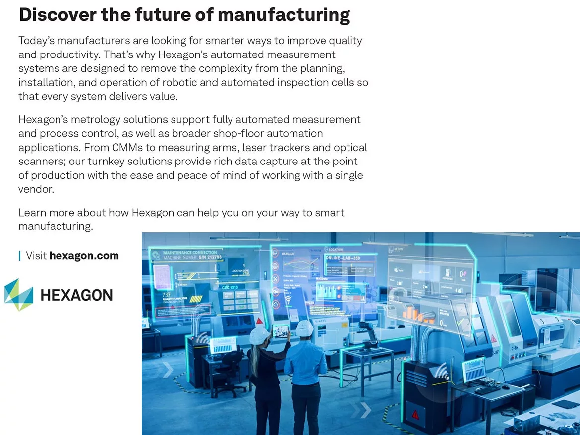 Automated Measurement Systems from Hexagon