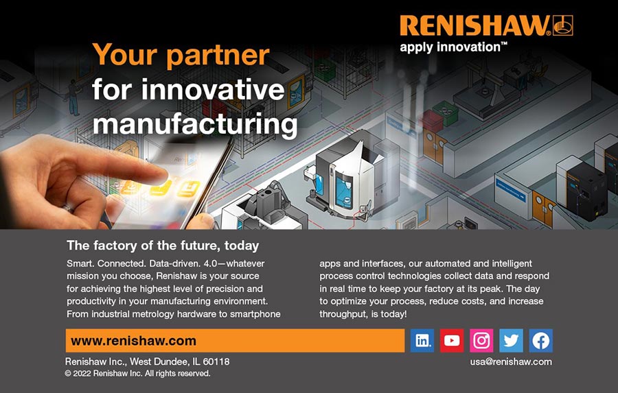 Automated Process Control Technologies from Renishaw