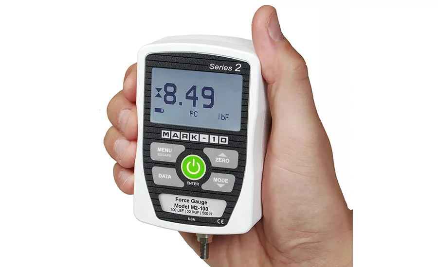 Series 2 digital force gauge from Mark-10 Corp.